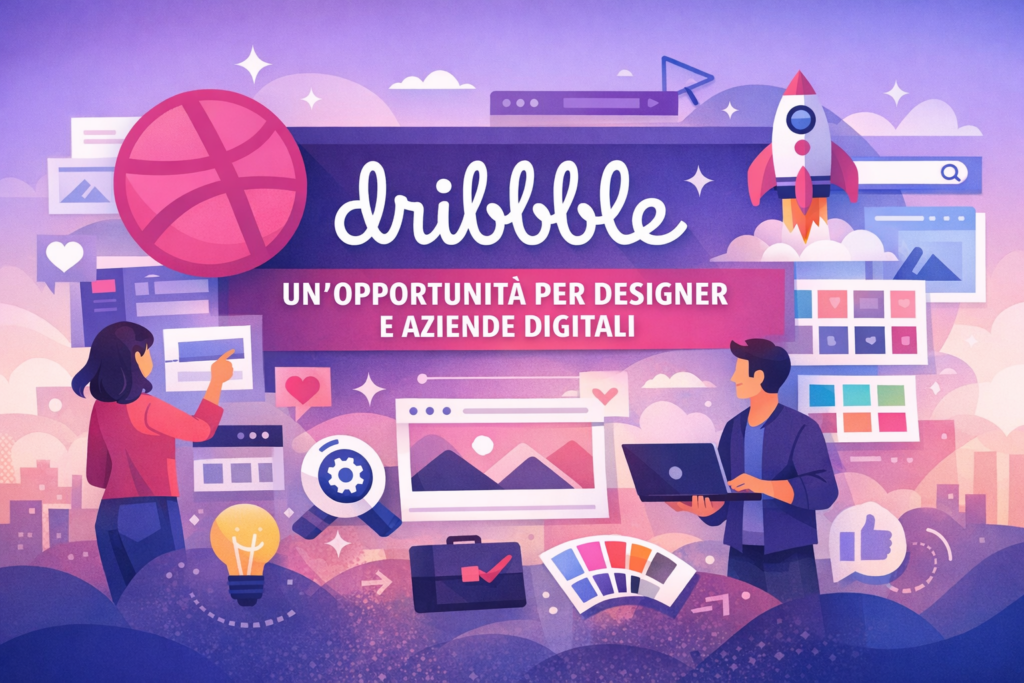 Dribbble è lo strumento indispensabile per designer, aziende e team digitali